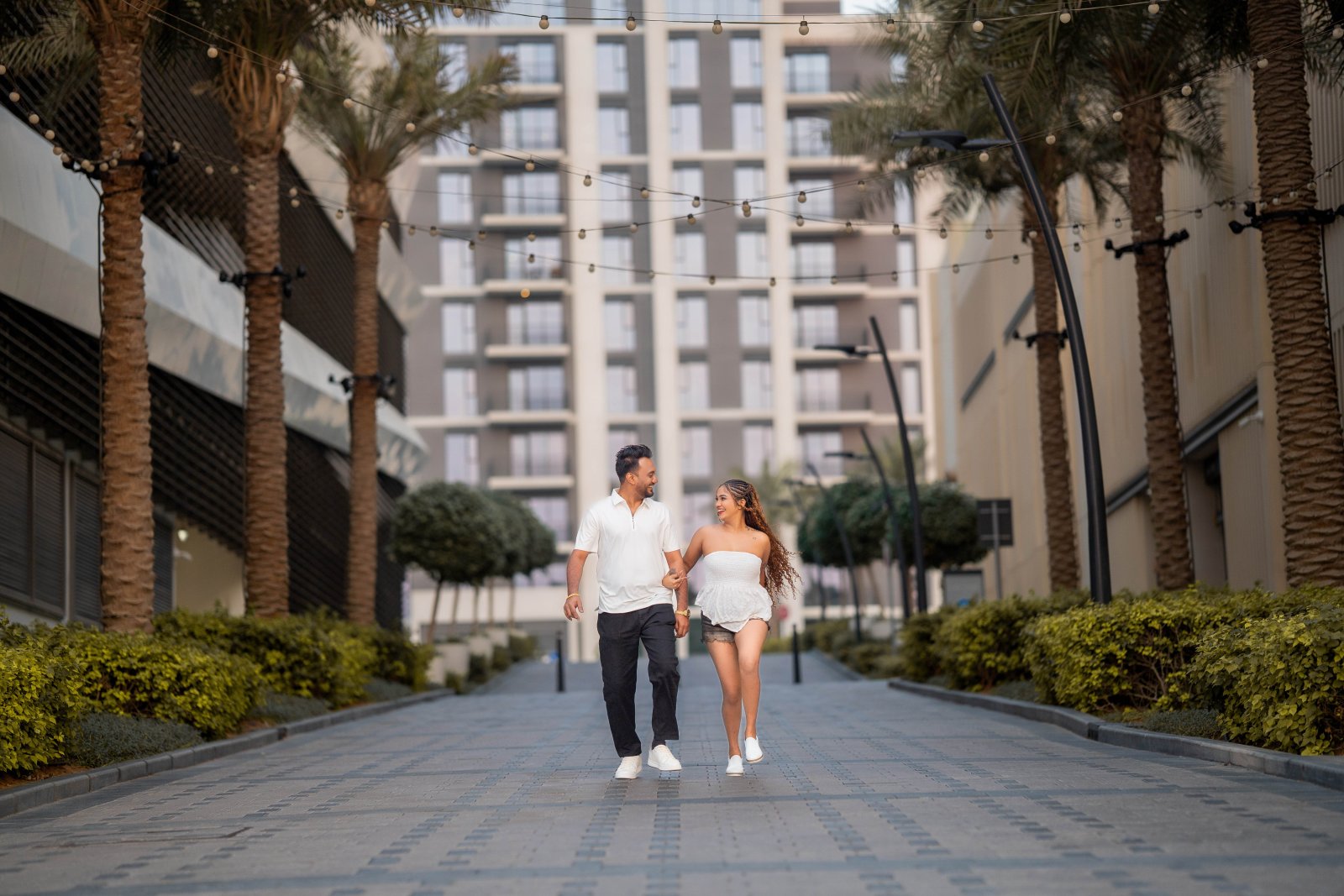 Deshan & Nithini Pre Shoot in Dubai Creek