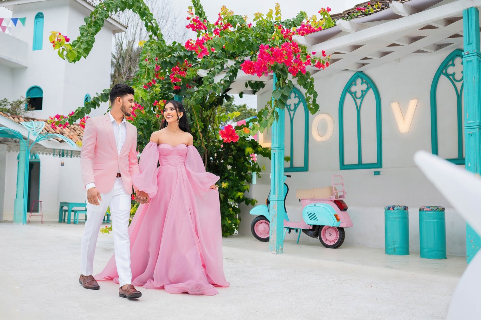 Vidath & Darshani Pre Shoot in Havana hues