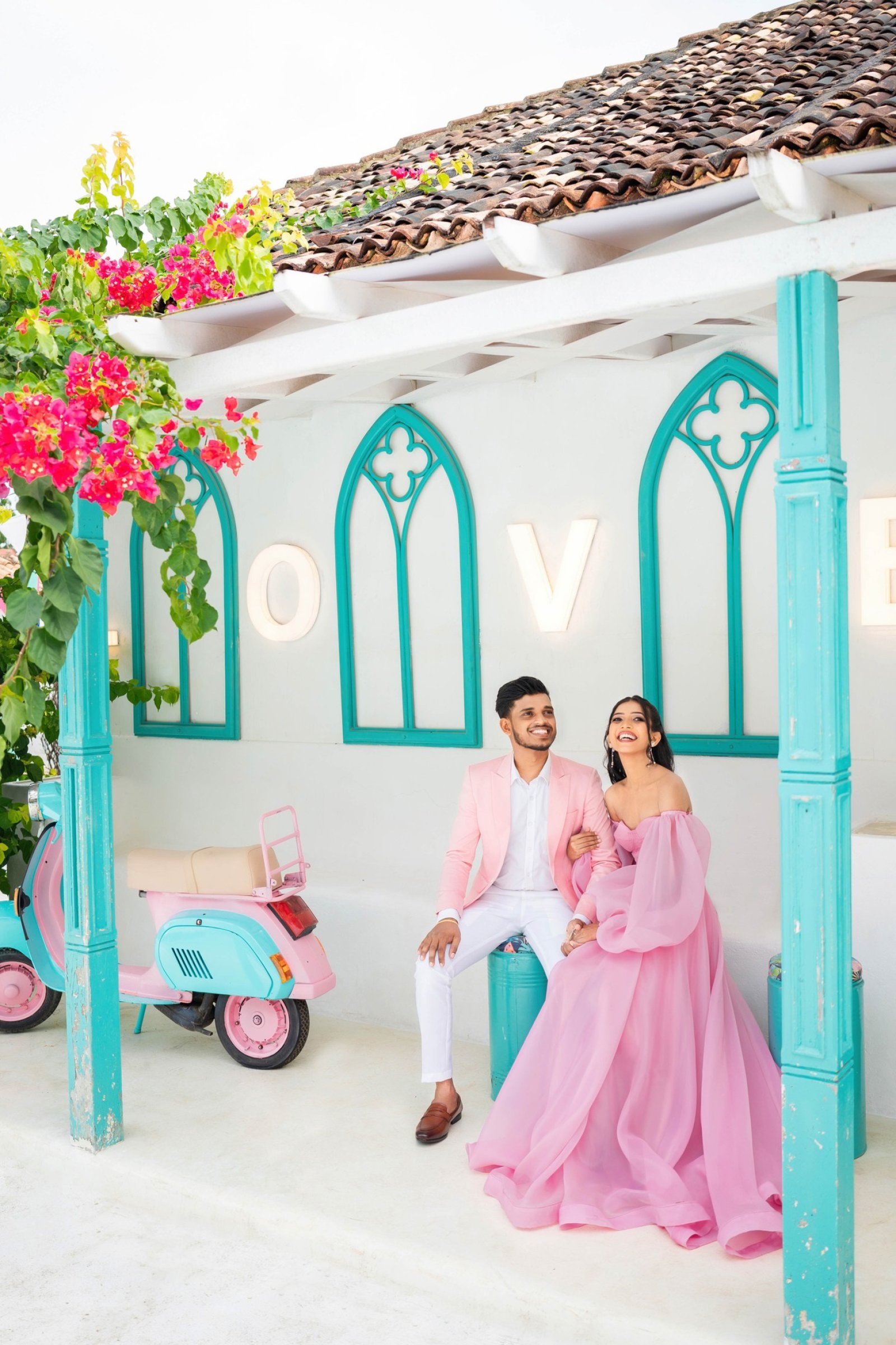 Vidath & Darshani Pre Shoot in Havana hues